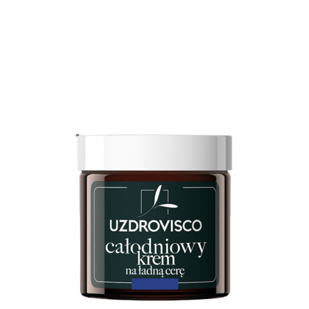 Całodniowy krem na ładną cerę - fiołek