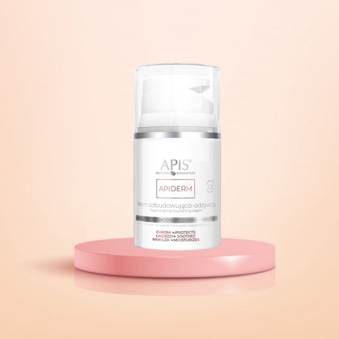 APIDERM Krem odbudowująco-odżywczy na dzień SPF 10