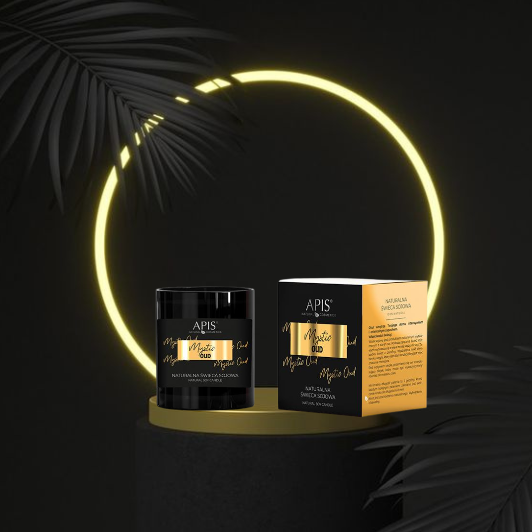 Mystic Oud Naturalna świeca sojowa 100%