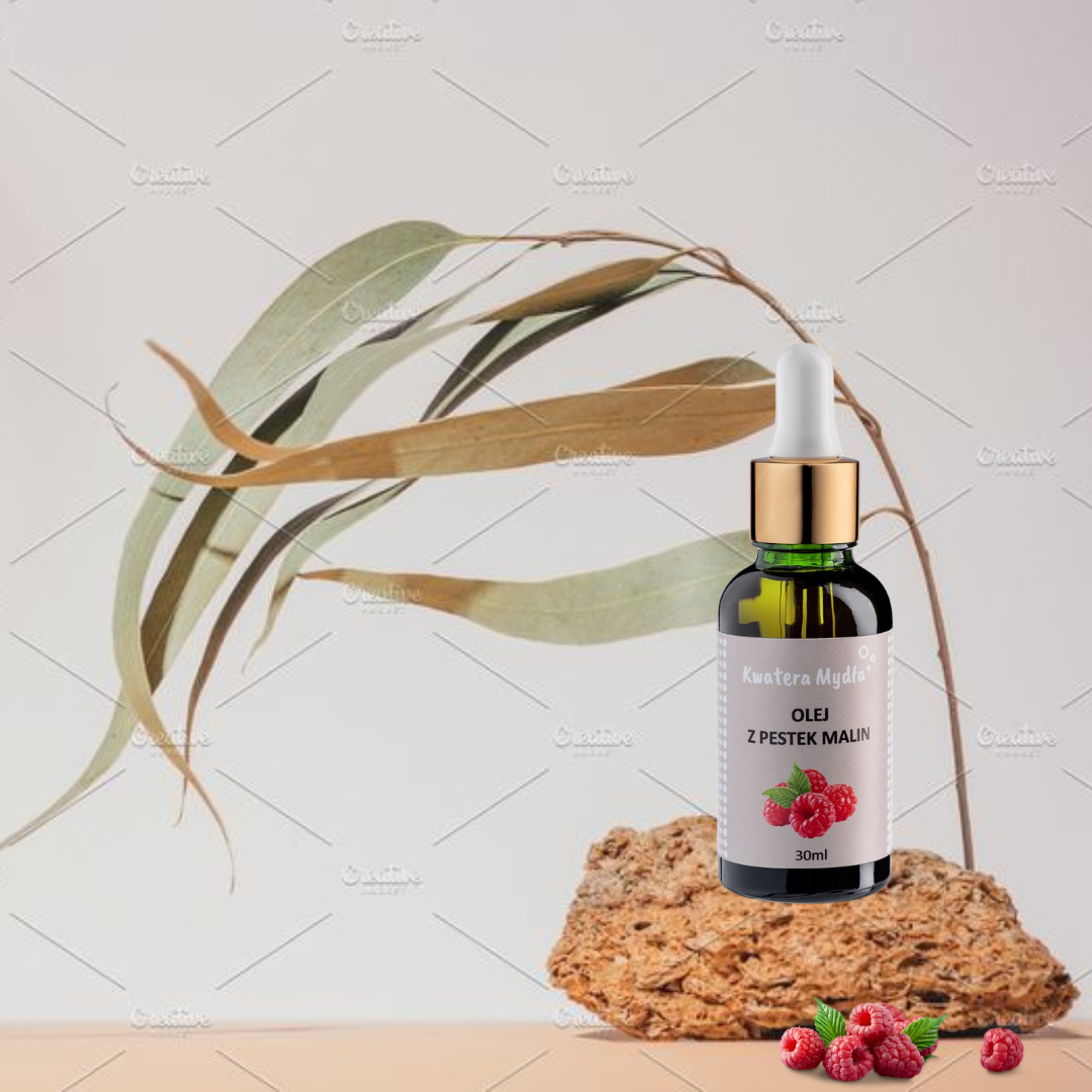 Olej z pestek malin naturalny nierafinowany