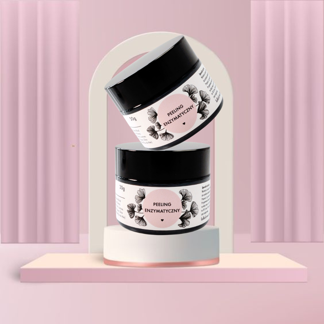 Peeling enzymatyczny z miłorzębem japońskim