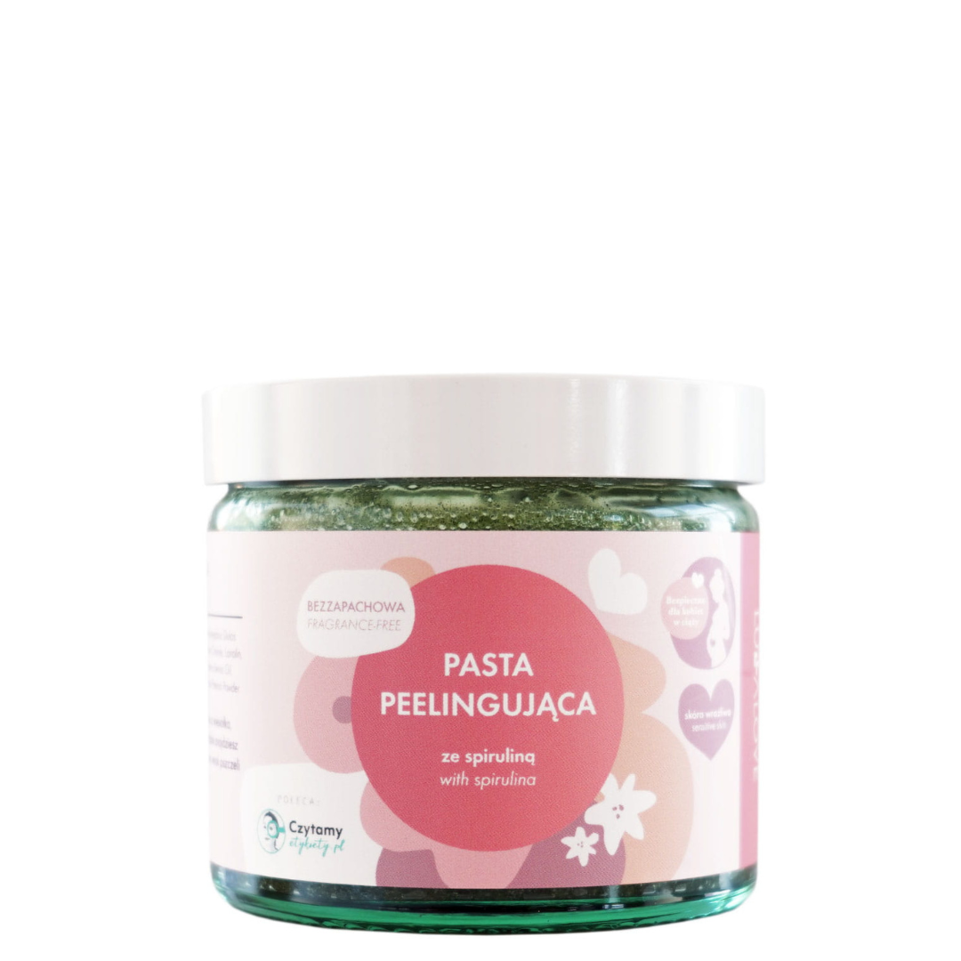 Pasta peelingująca ze spiruliną