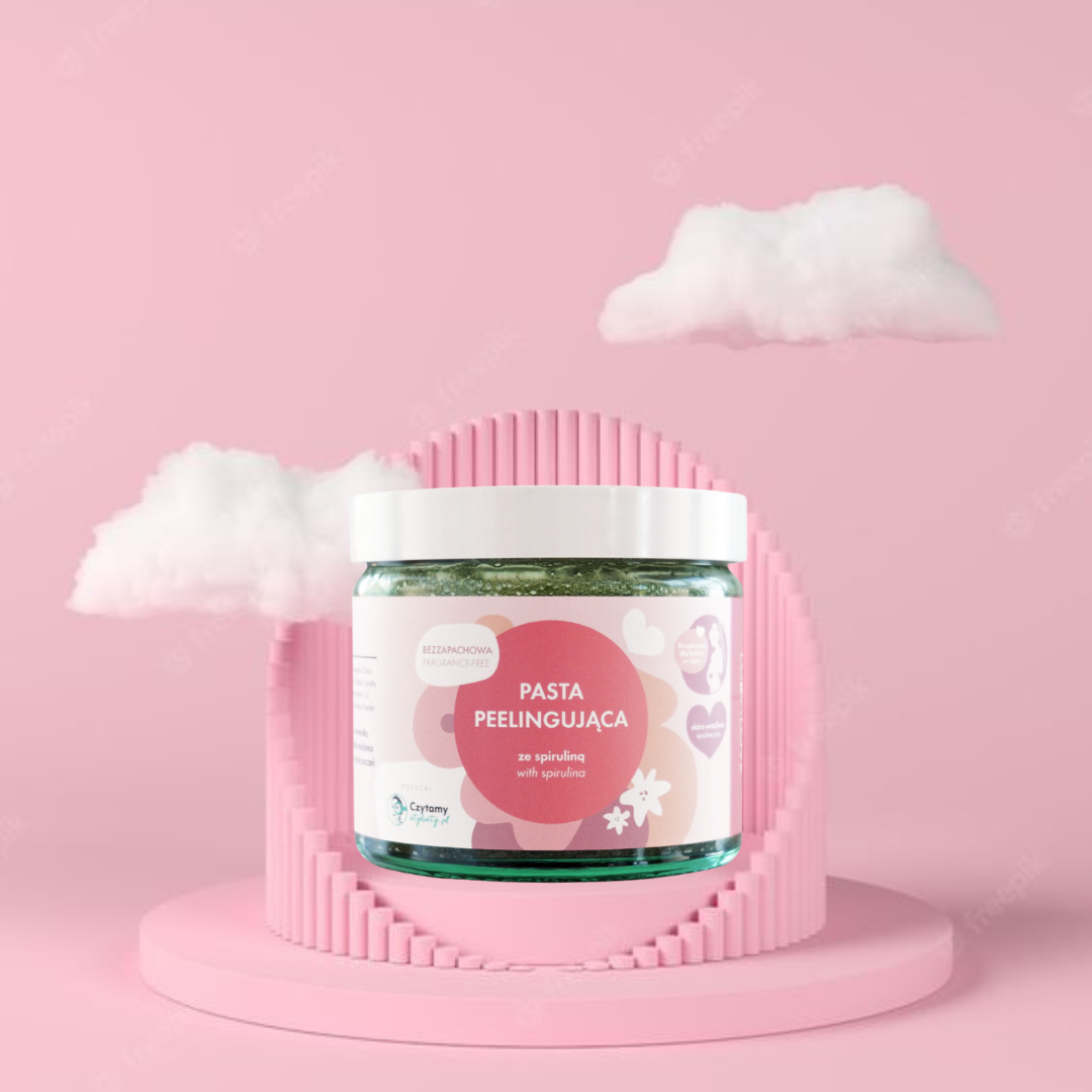 Pasta peelingująca ze spiruliną