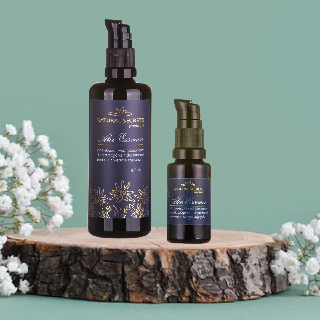 Aloe Essence - esencja aloesowa - nawilżenie i łagodzenie
