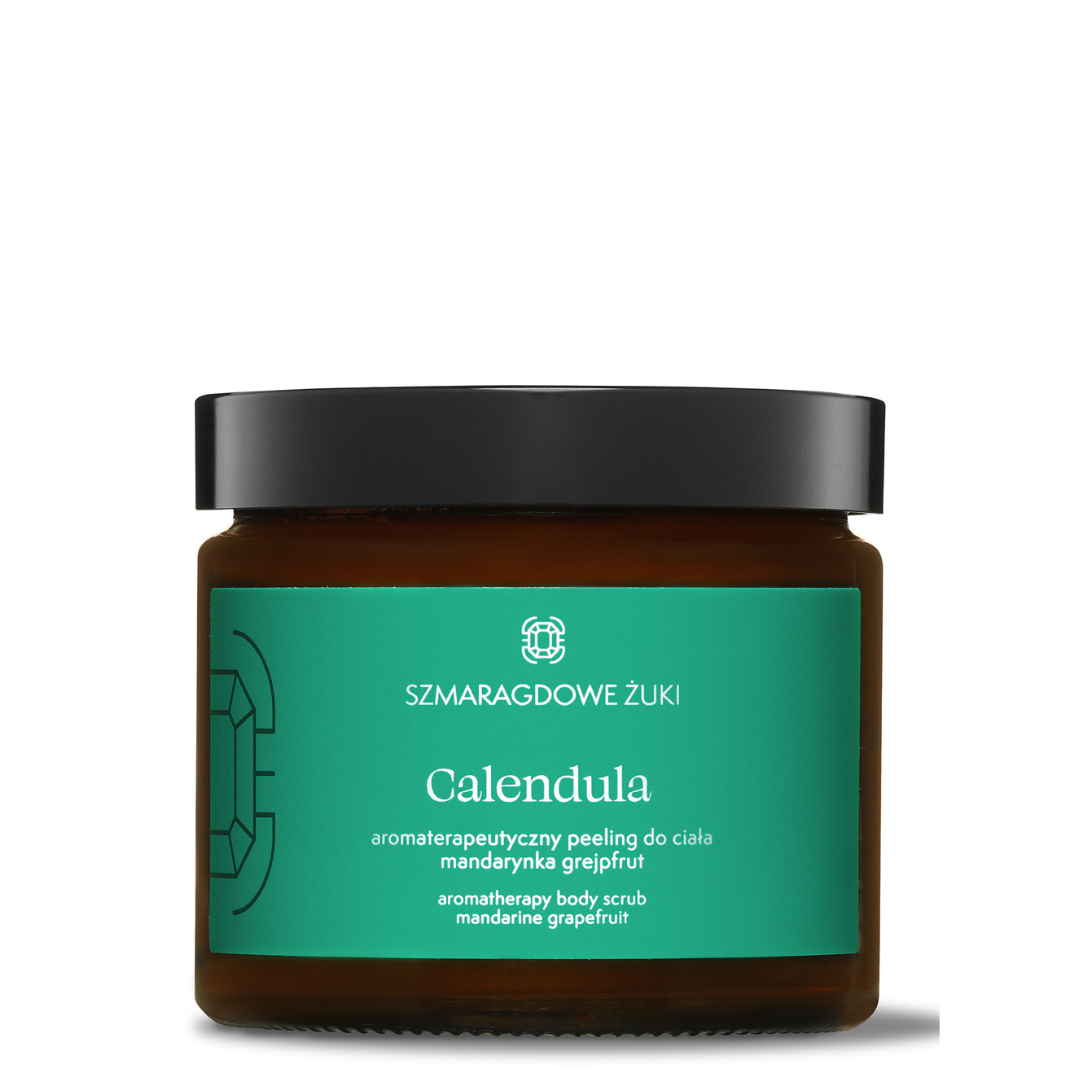 CALENDULA aromaterapeutyczny peeling cukrowy- mandarynka grapefruit
