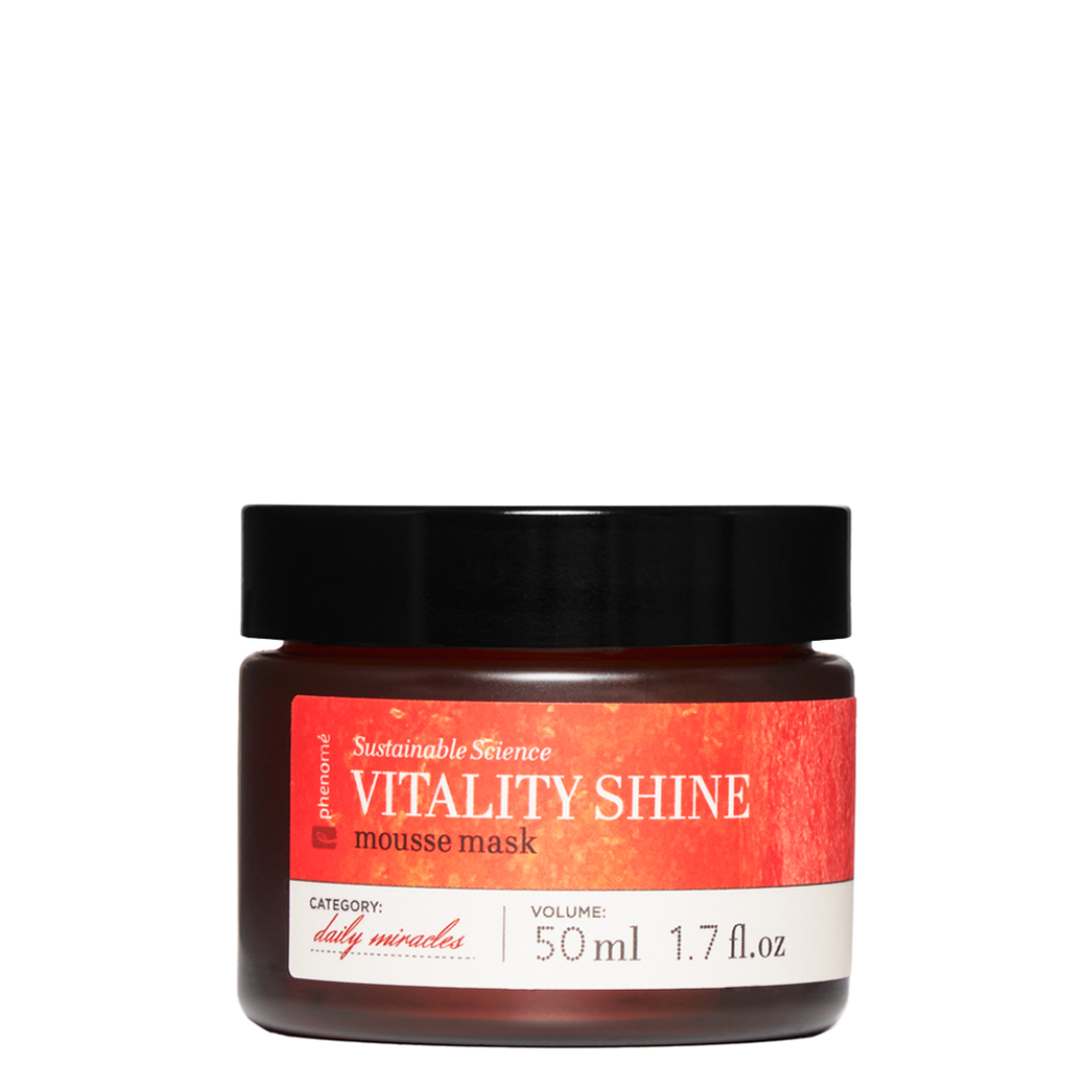 VITALITY SHINE rozświetlająca żelowa maseczka z witaminą C