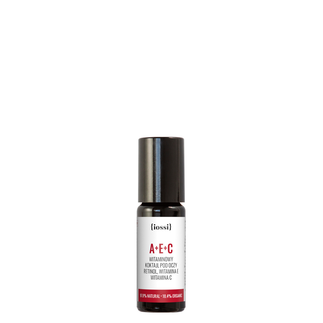 A+E+C Witaminowy koktajl pod oczy. Retinol, witamina E, witamina C