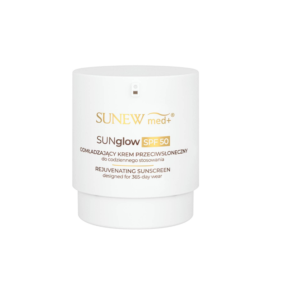 SUNEWMED+ SUNGLOW SPF50 ODMŁADZAJĄCY KREM PRZECIWSŁONECZNY