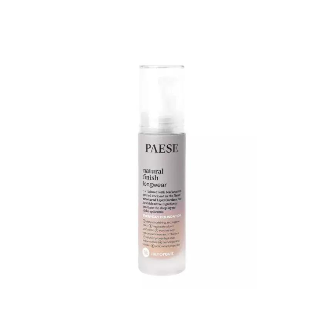 Długotrwały podkład o naturalnym wykończeniu Nanorevit Natural Finish Longwear Everyday Foundation
