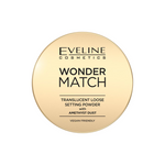 Puder utrwalający z ametystowym pyłkiem