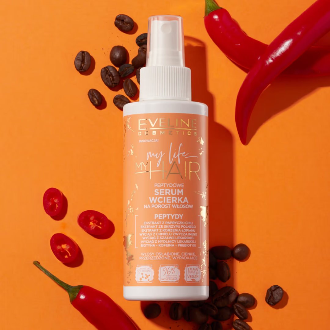 Peptydowe serum-wcierka na porost włosów