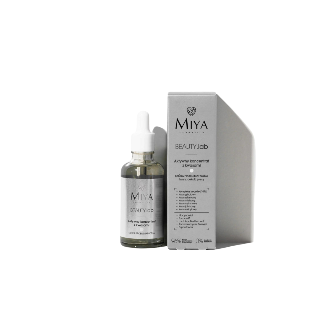 BEAUTY.lab Aktywny koncentrat z kwasami – skóra problematyczna