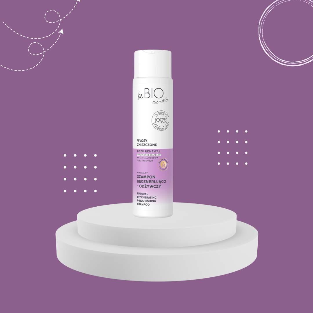 BABY HAIR COMPLEX NATURALNY SZAMPON DO WŁOSÓW ZNISZCZONYCH REGENERUJĄCO – ODŻYWCZY DEEP RENEWAL