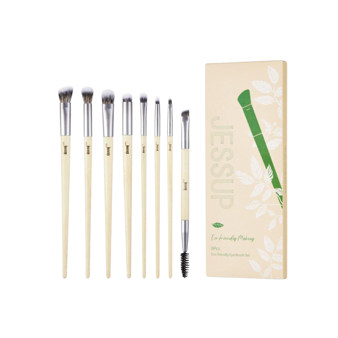 Jessup T328 Zestaw 8 Pędzli Eco-Friendly Makeup