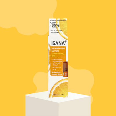 ISANA Vitamin C Serum do twarzy - rozjaśniające