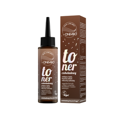 Hair In Balance By ONLYBIO Toner czekoladowy