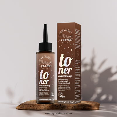 Hair In Balance By ONLYBIO Toner czekoladowy