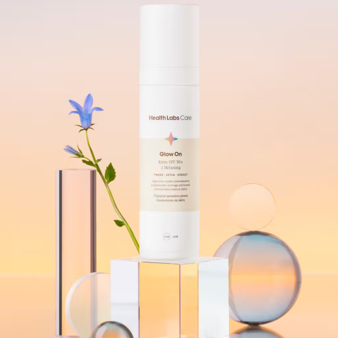 Krem SPF 50+ z melaniną Glow On