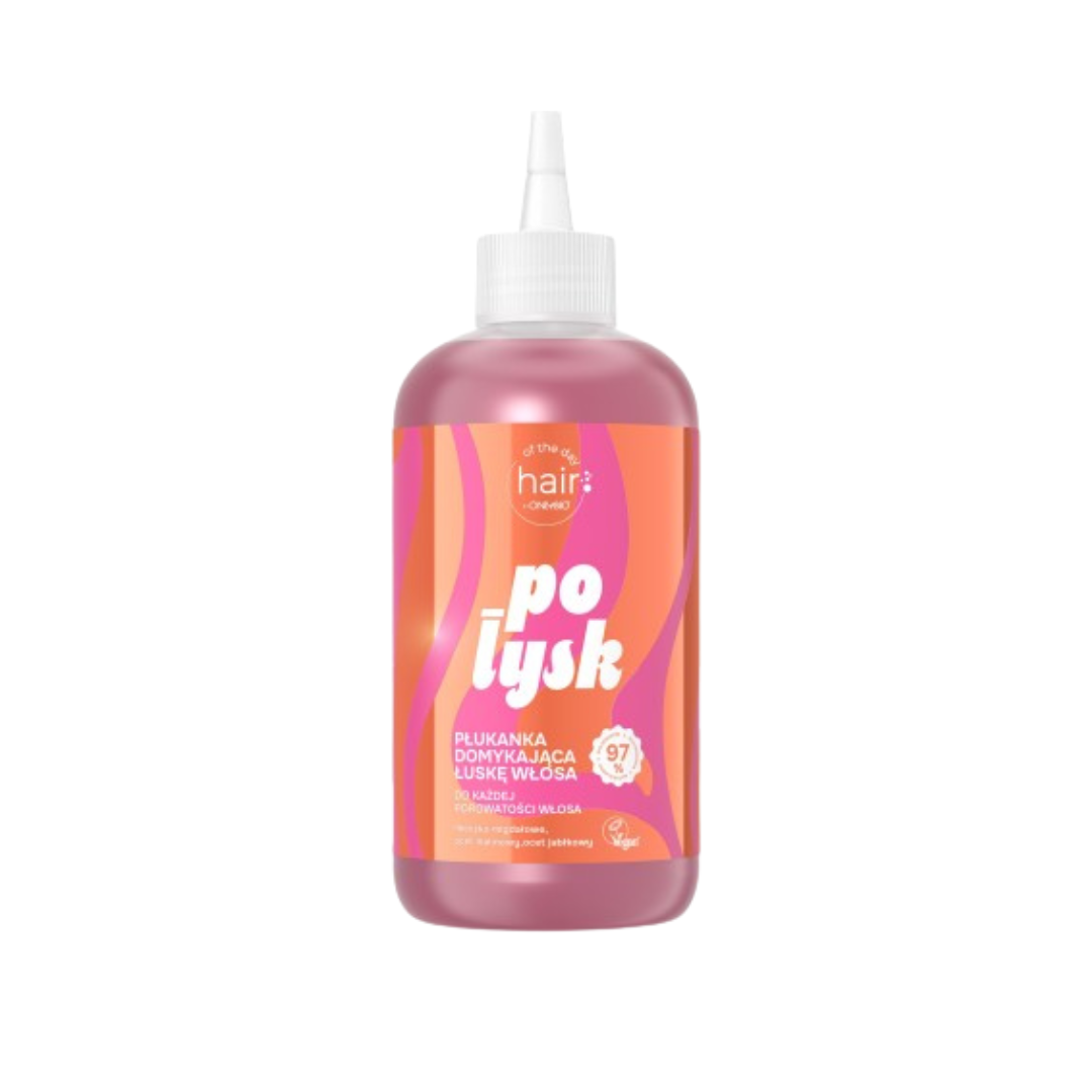 OnlyBio Hair of the day Połysk Płukanka domykająca łuskę włosa