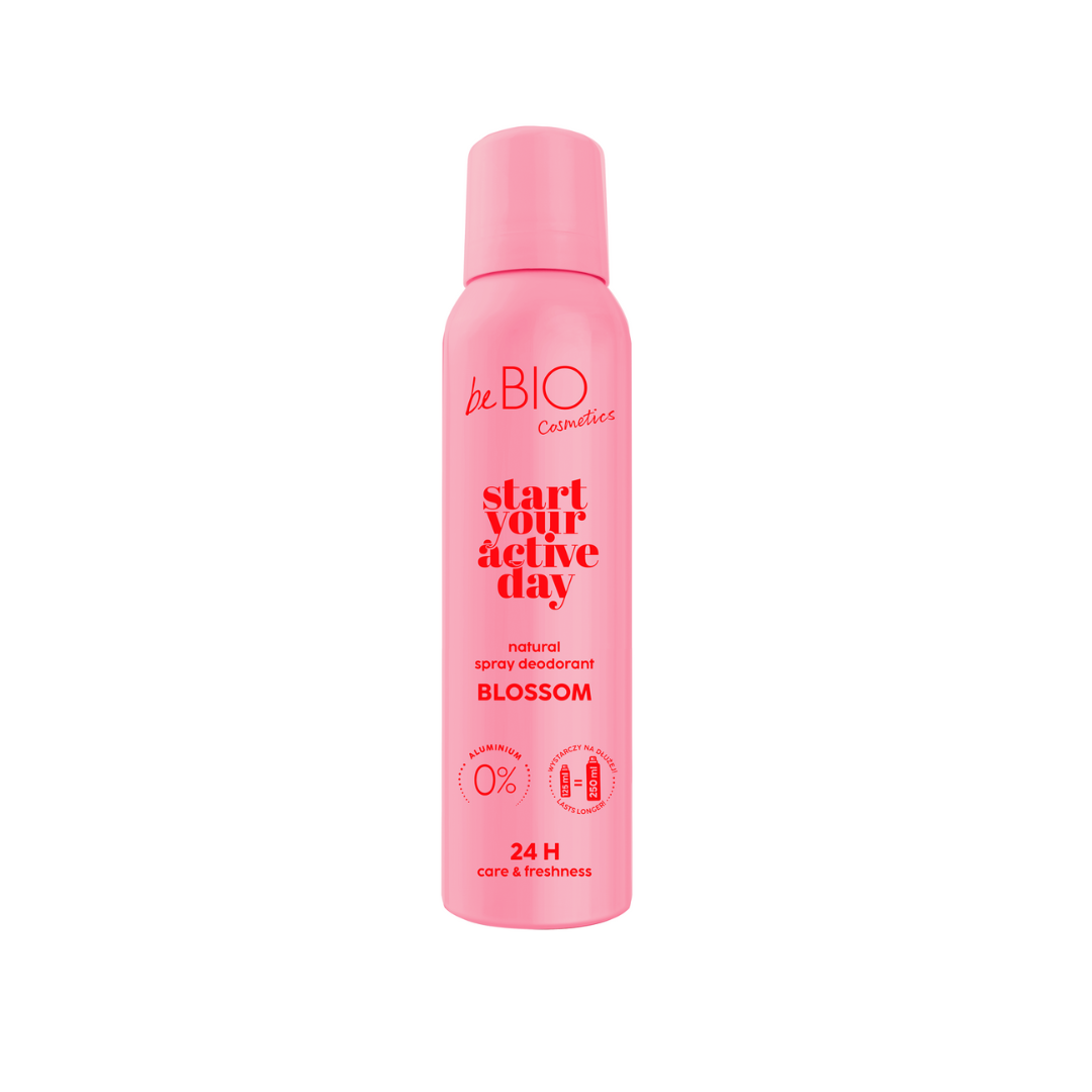 Naturalny dezodorant do ciała w sprayu Start your active day Blossom