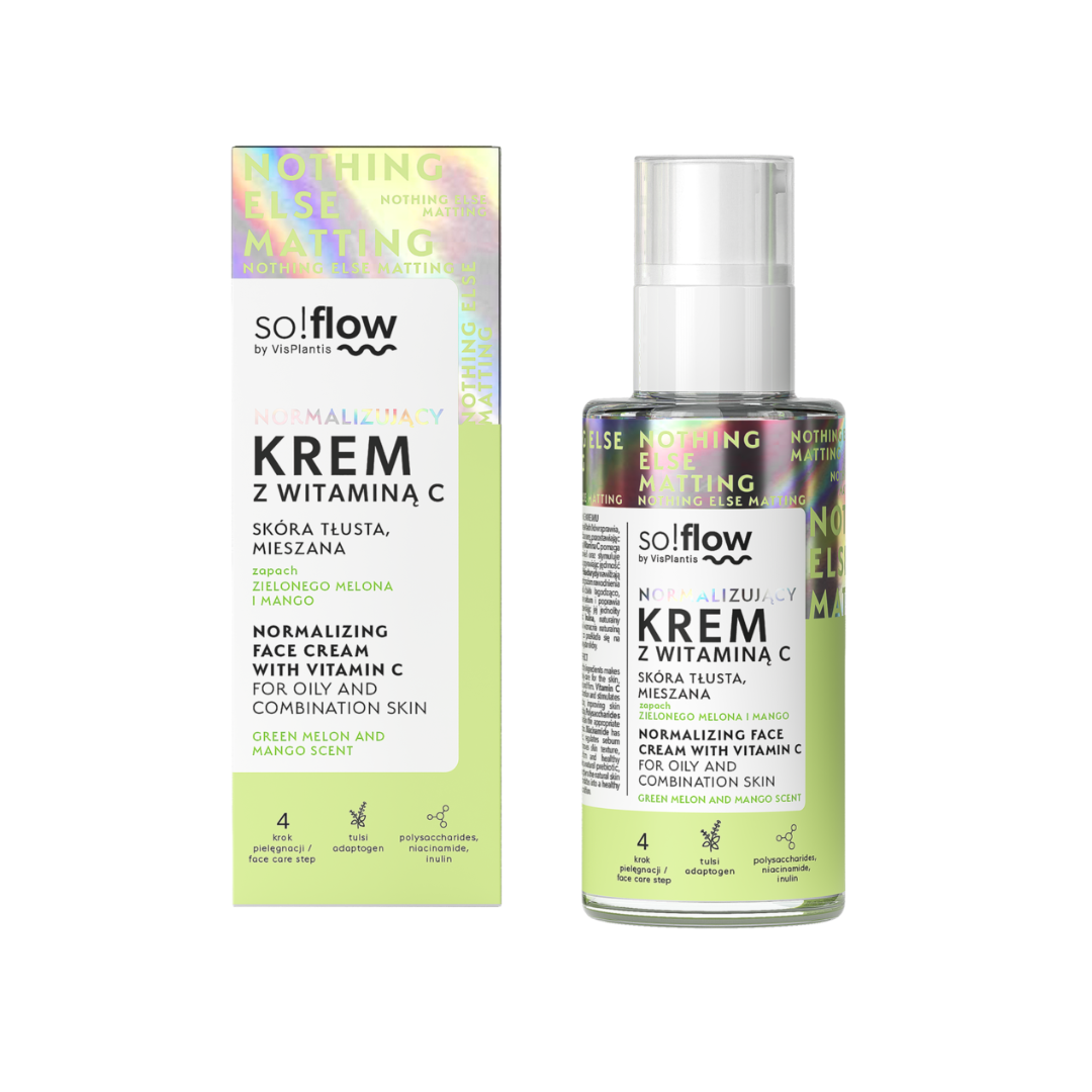 Krem do twarzy, normalizujący, z witaminą C 50 ml