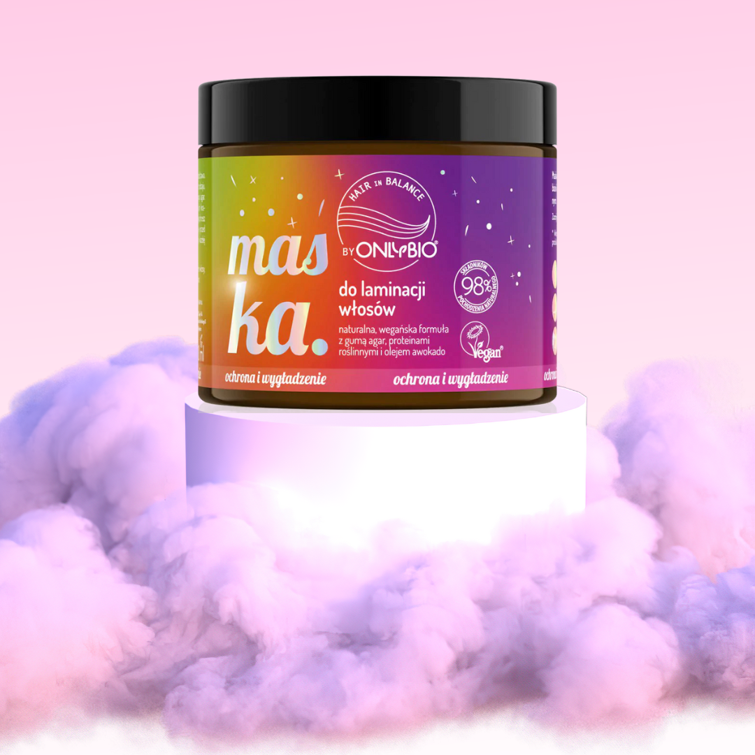 Hair in Balance by ONLYBIO Maska do laminacji włosów