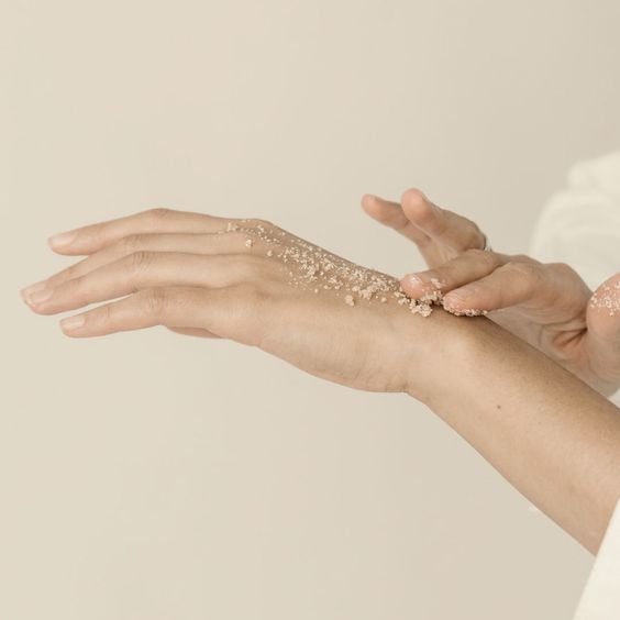 Peeling cukrowy do rąk malina