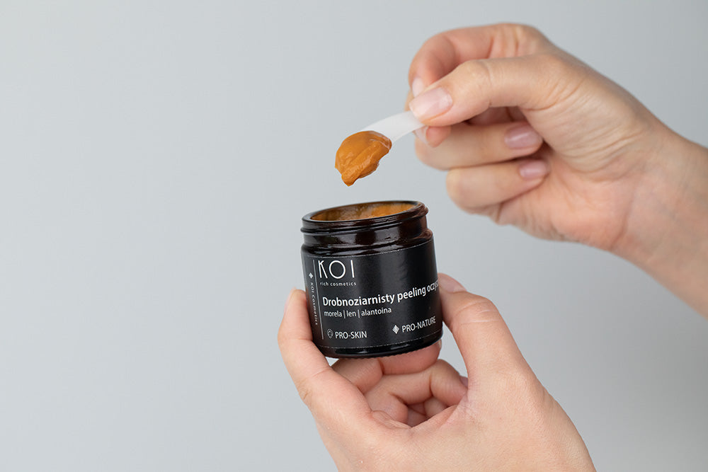 Peeling drobnoziarnisty