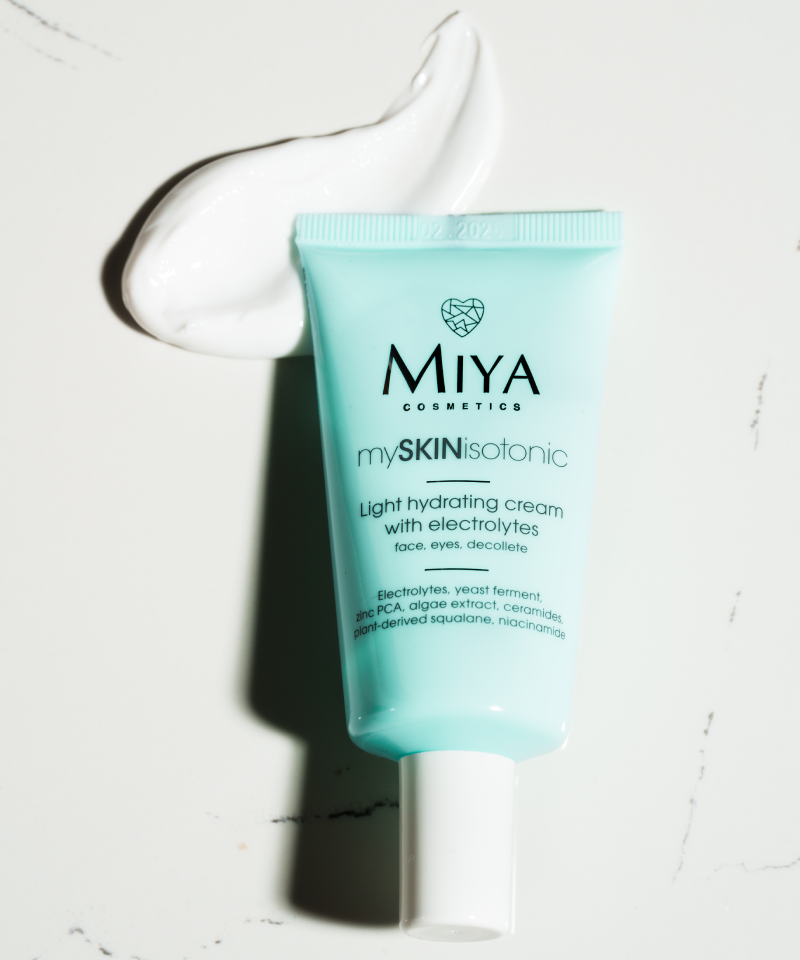 mySKINisotonic Lekki krem nawadniający z elektrolitami.
