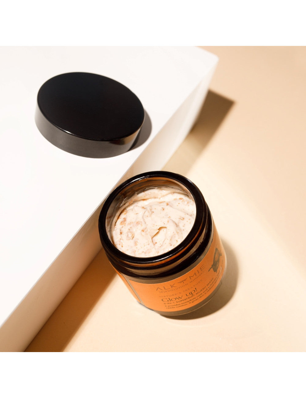 2 w 1 peeling-maska z superowocami, Glow up!