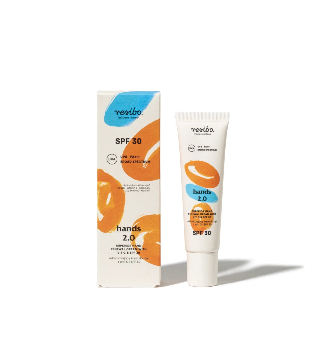 Hands 2.0 odmładzający krem do rąk z wit. C i SPF 30