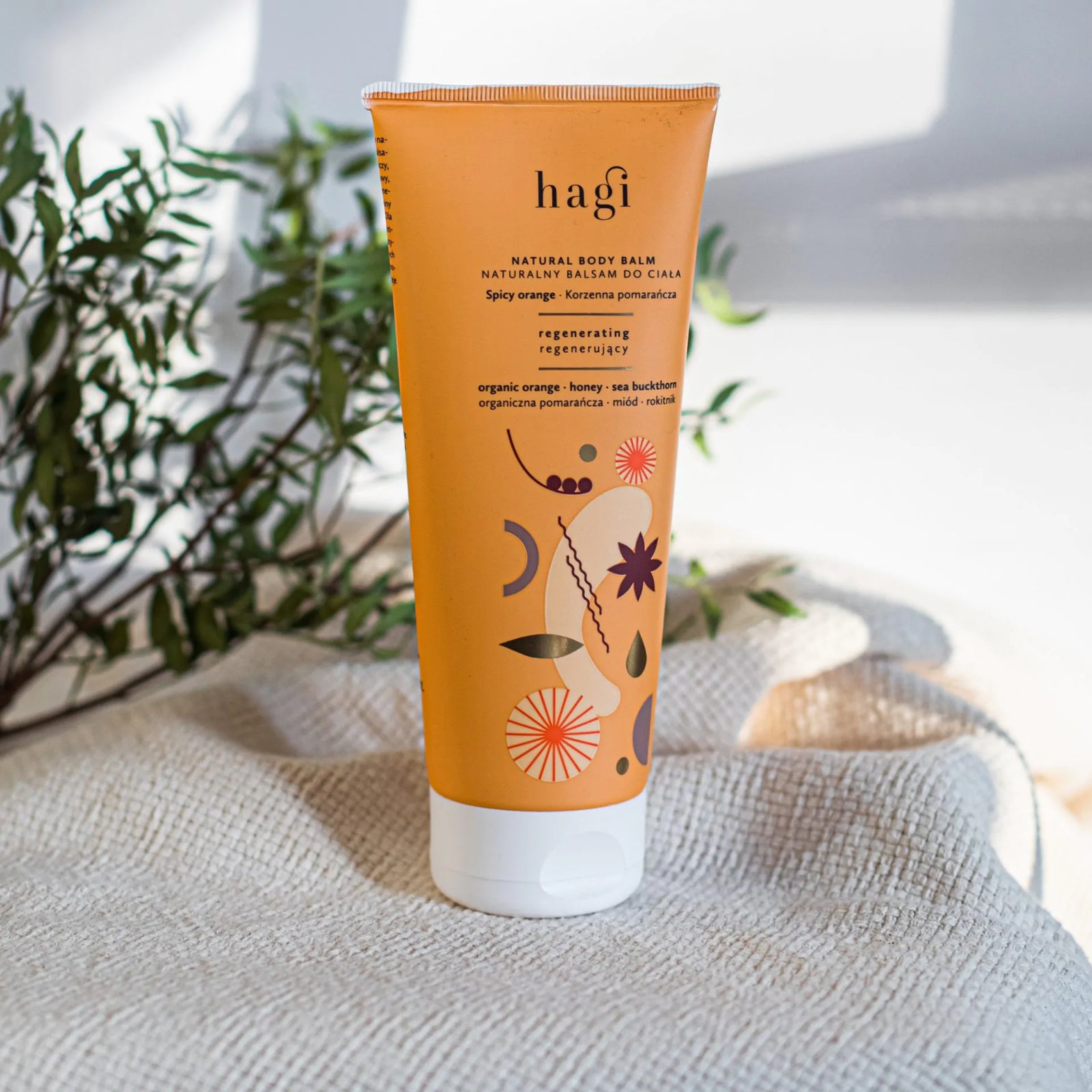 Naturalny balsam do ciała Korzenna Pomarańcza – regenerujący