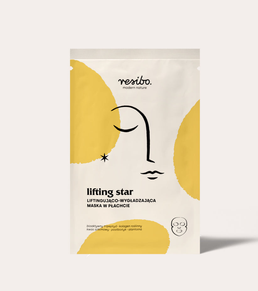 Lifting Star liftingująco-wygładzająca maska w płachcie