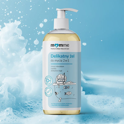 Delikatny żel do mycia 2w1 400 ml