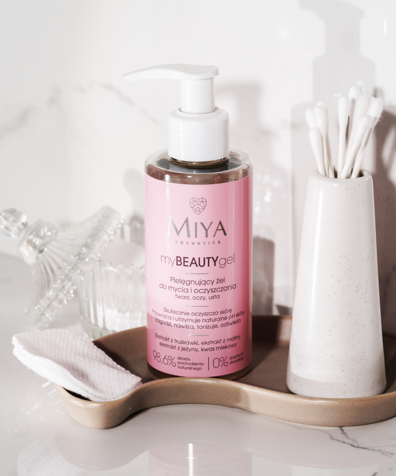 myBEAUTYgel Pielęgnujący żel do mycia i oczyszczania