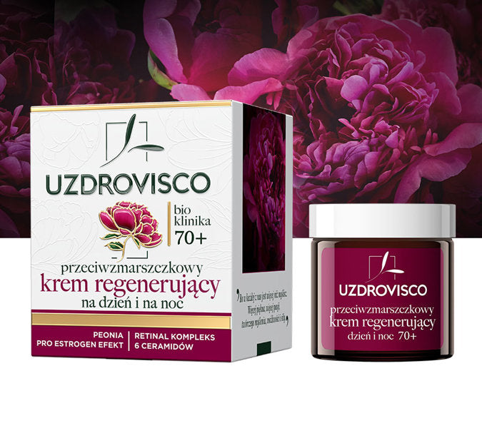 Bioklinika przeciwzmarszczkowy krem regenerujący 70+ na dzień i na noc (