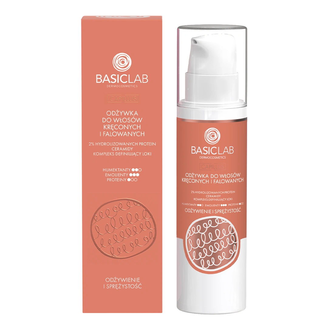 Capillus Odżywka do włosów kręconych i falowanych 250 ml