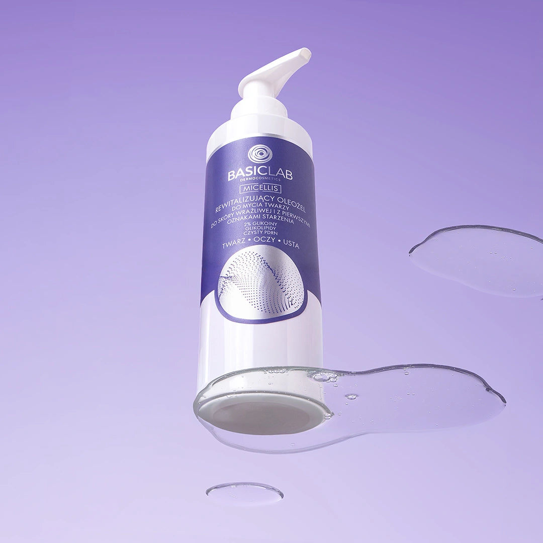 MICELLIS Rewitalizujący oleożel do mycia twarzy 200ml