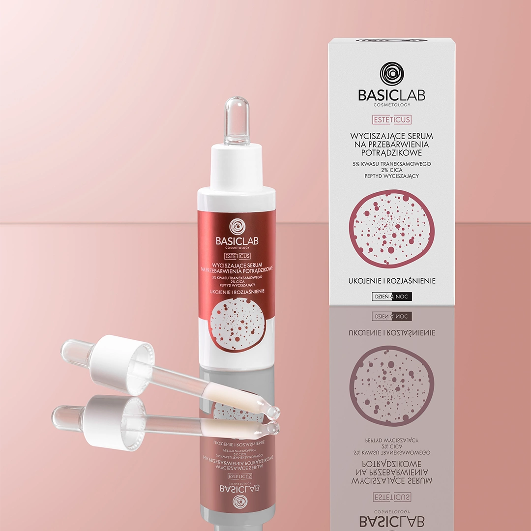 ESTETICUS Wyciszające serum na przebarwienia potrądzikowe 30 ml