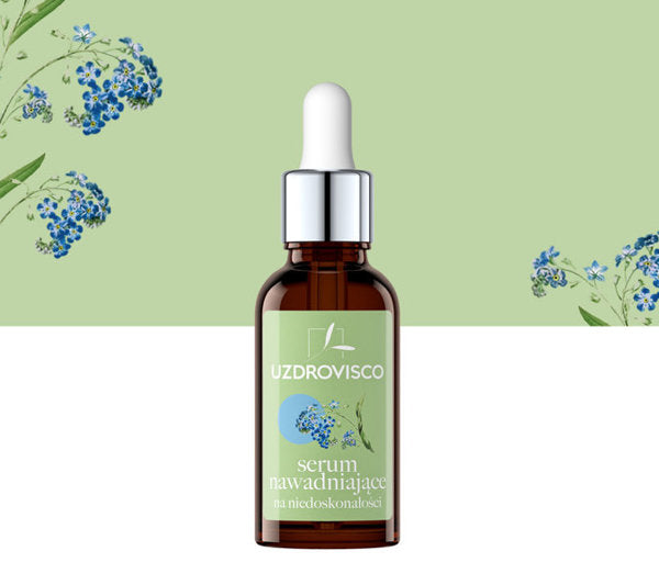Bezolejowe serum nawadniające na niedoskonałości, niezapychające