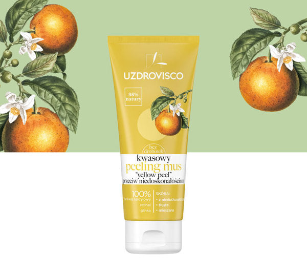 Bezolejowy kwasowy peeling - mus przeciw niedoskonałościom (