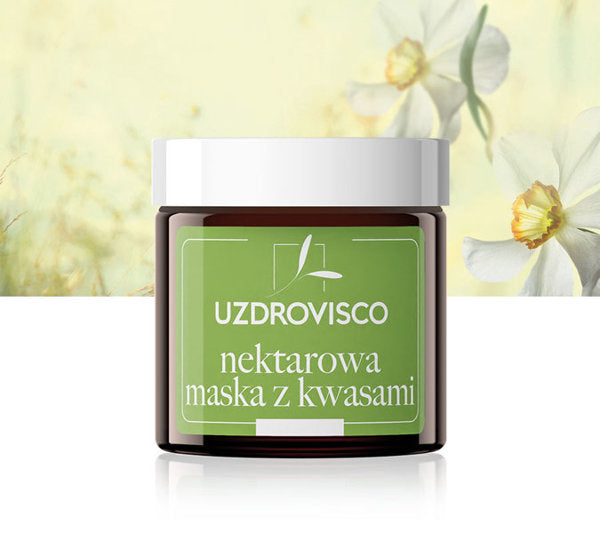 Nektarowa maska z kwasami oczyszczająco-rozjaśniająca
