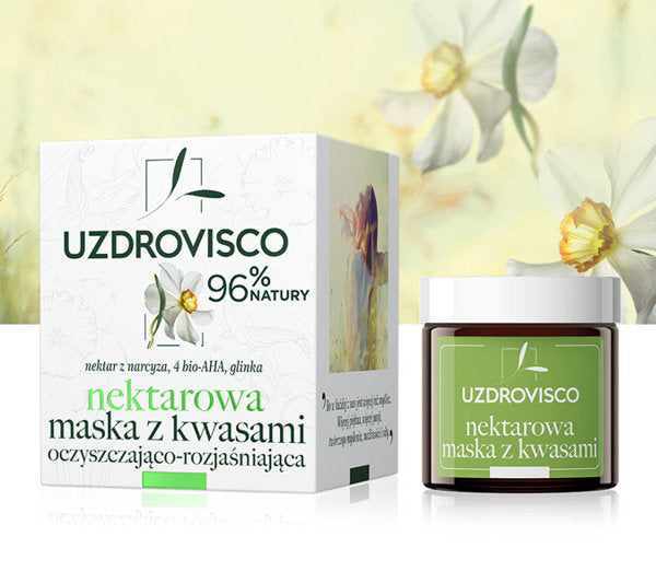 Nektarowa maska z kwasami oczyszczająco-rozjaśniająca