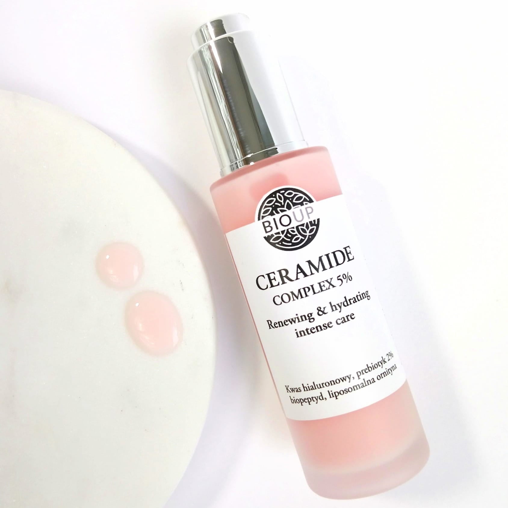 CERAMIDE Complex 5% Renewing & hydrating care