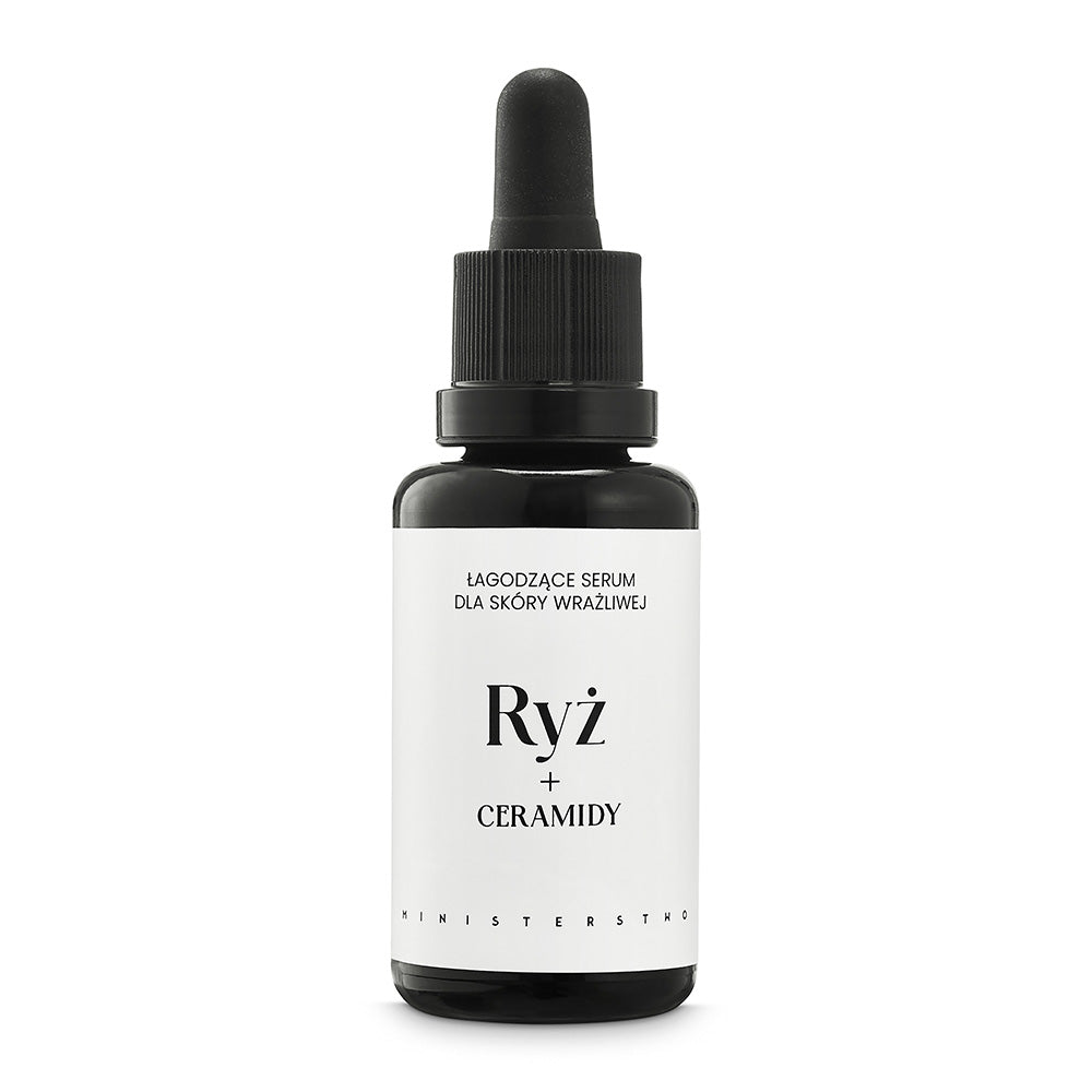 RYŻ + CERAMIDY - ŁAGODZĄCE SERUM DO TWARZY