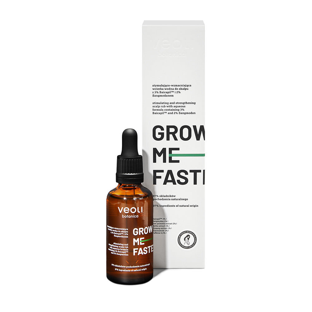GROW ME FASTER  Stymulująco - wzmacniająca wcierka wodna