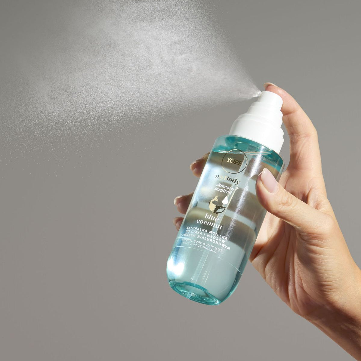 Blue coconut - Mgiełka do ciała i włosów z kwasem hialuronowym 200 ml