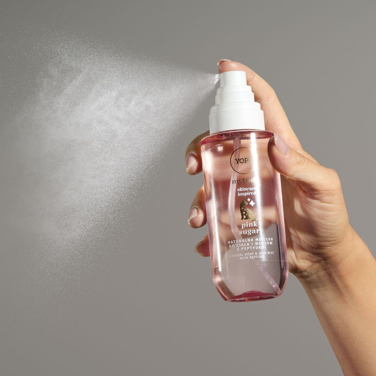 Pink sugar - Mgiełka do ciała i włosów z peptydami 200 ml