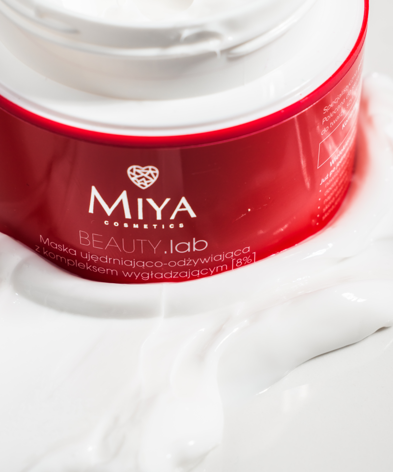 BEAUTY.lab Maska ujędrniająco-odżywiająca z kompleksem wygładzającym [8%]