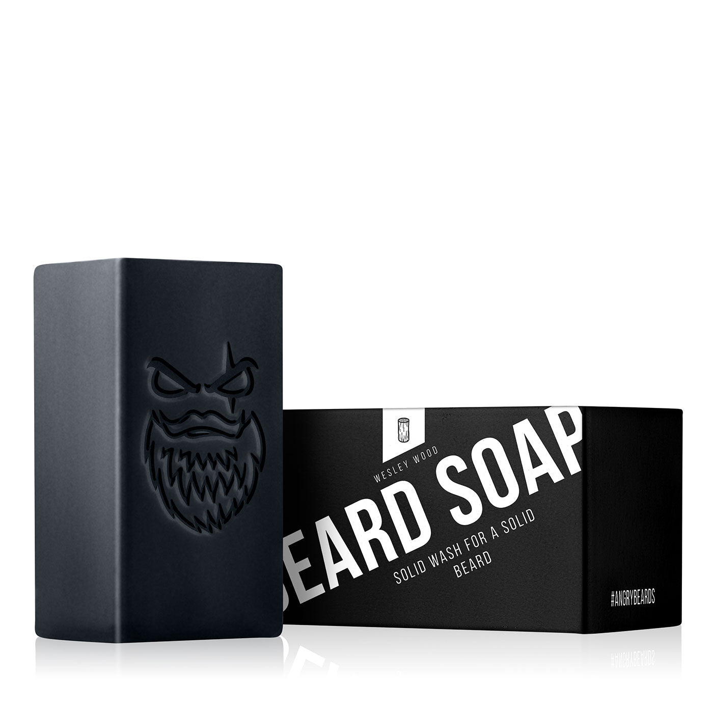 Angry Beards Skjeggsåpe Wesley Wood 50g